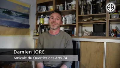 INTERVIEW de Damien JORE - Amicale du Quartier des arts de Ville-la-Grand (74)