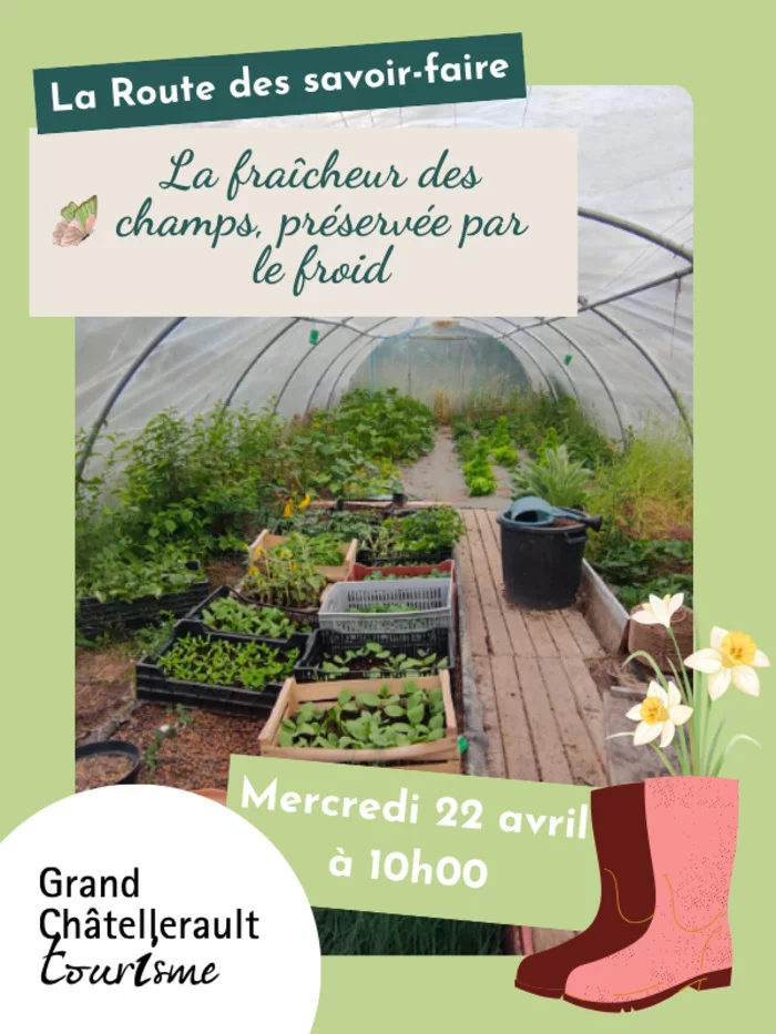 La fraîcheur des champs, préservée par le froid