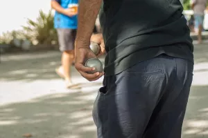 Concours de pétanque