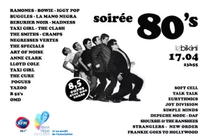 Soirée Années 80