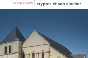 Visite guidée de l'église Saint-Étienne, ses cryptes et son clocher