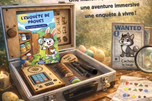 Jeu Enquête Game "Qui a saboté les chocolats?"