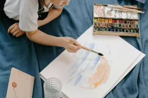 Visite-atelier - Ma première aquarelle
