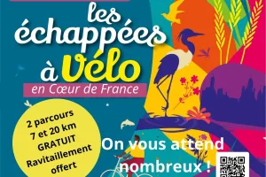 Echappées à vélo en Coeur de France