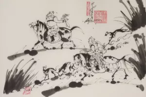 Atelier écriture Mongole Bichig