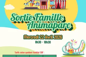 Sortie Famille à Animaparc organisée par le Centre Social le Foyer d'Auterive