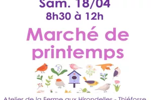 Le printemps s'invite au marché des producteurs