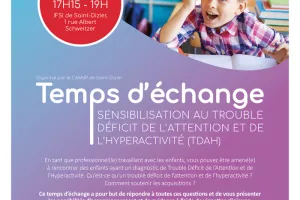 Temps d'échanges entre professionnels sur le TDAH