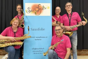 LET'S DANCE  AVEC LE QUINTET SAXOFOLIE