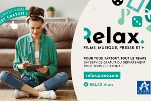 Découvvrez Relax - Musique, films, presse et des millions de ressources