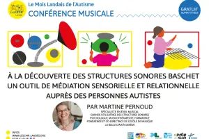 Conférence musicale de Martine PERNOUD - Mois Landais de l'Autisme