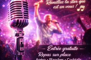 Soirée karaoké avec Cyrille