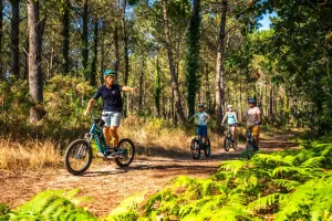 Balade trottinette tout terrain électrique