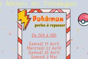 Ateliers Les Folledingues : Théme Pokémon